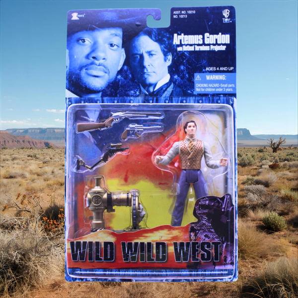 Wild Wild West Artemus Gordon Actionfigur (X-Toys 1999) | Retinal Terminus Projector | OVP